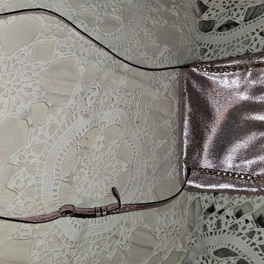 Victoria's Secret Pink Glitter Crossbody, Shoulder Bag, Purse